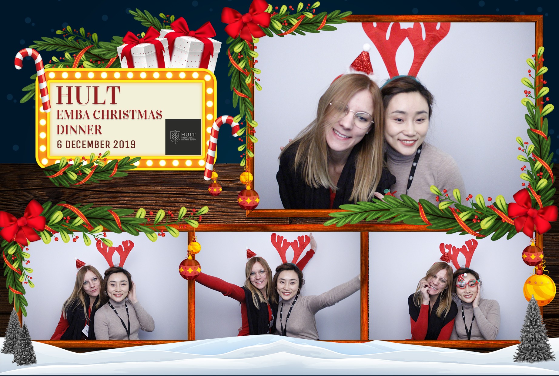 Hult EMBA Year 1 Christmas Dinner | View more photos from the event at gallery.myphotoboothexperience.co.uk/u/MyPhotoBoothExperienceLtd/Hult-EMBA-Year-1-Christmas-Dinner